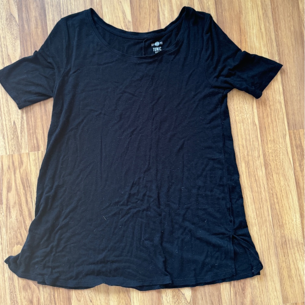 Black long shirt
